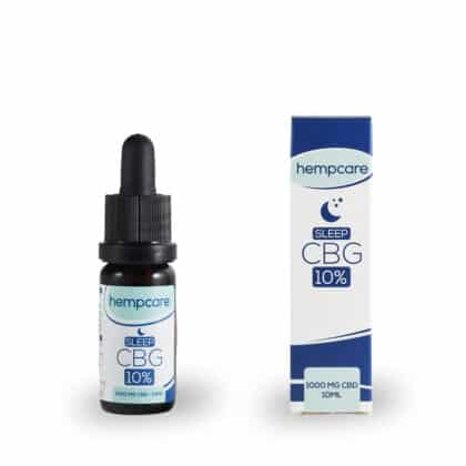 Sleep Hempcare CBG 10% 10ml compleet front view