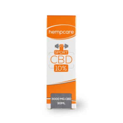Sport Hempcare CBD 10% 30ml doosje front view
