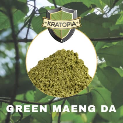 Groen Maeng Da Kratom inhoud Kratopia