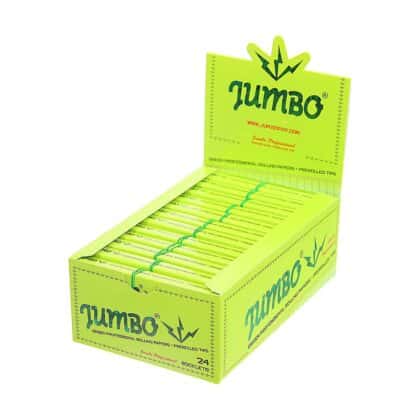 Jumbo Green King Size Slim with Prerolled Tips - Obraz 3
