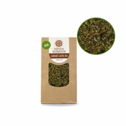 Cannabis Sativa vooraanzicht + inhoud Indian Elements