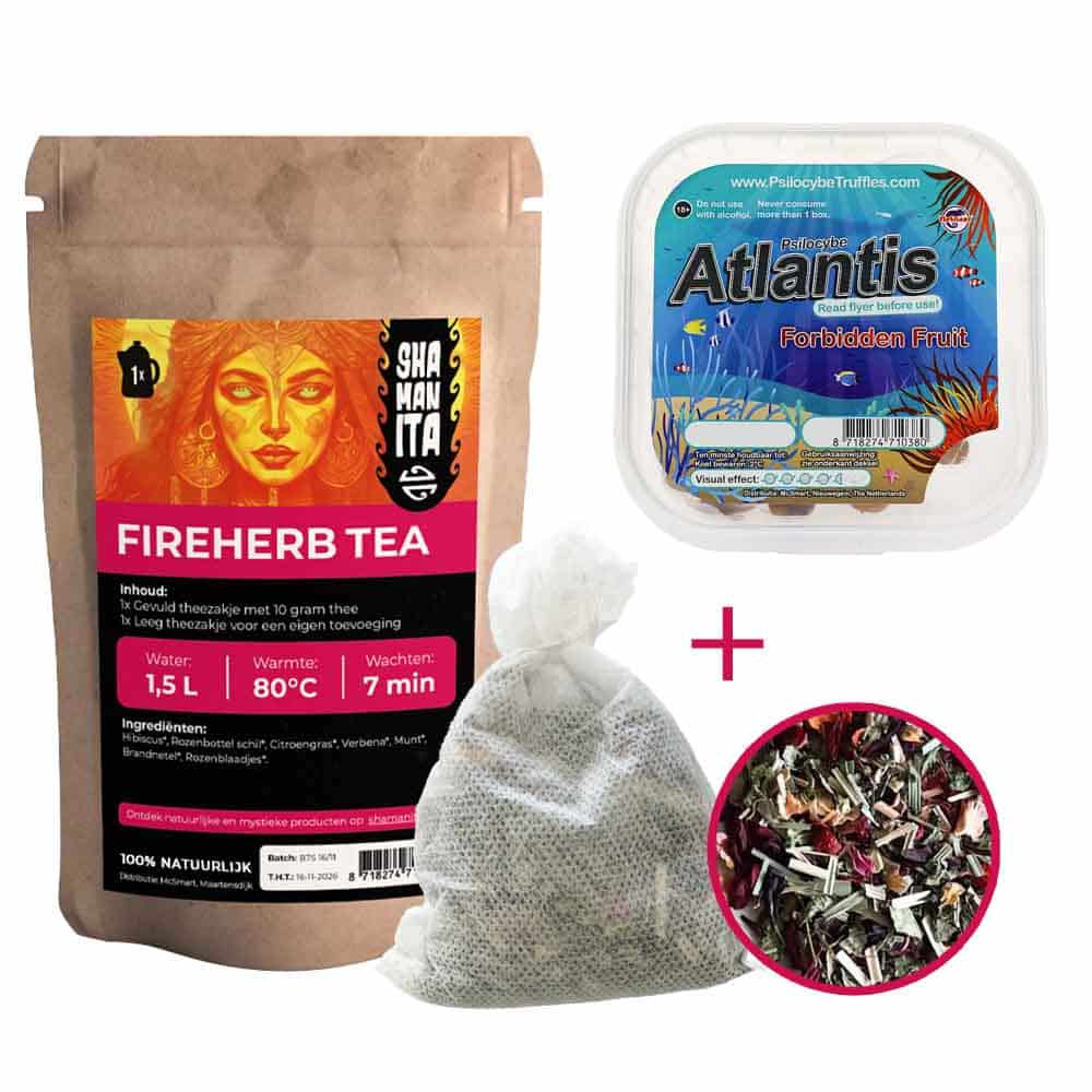Euphoric Tea: Atlantis 15 grams FireHerb Tea
