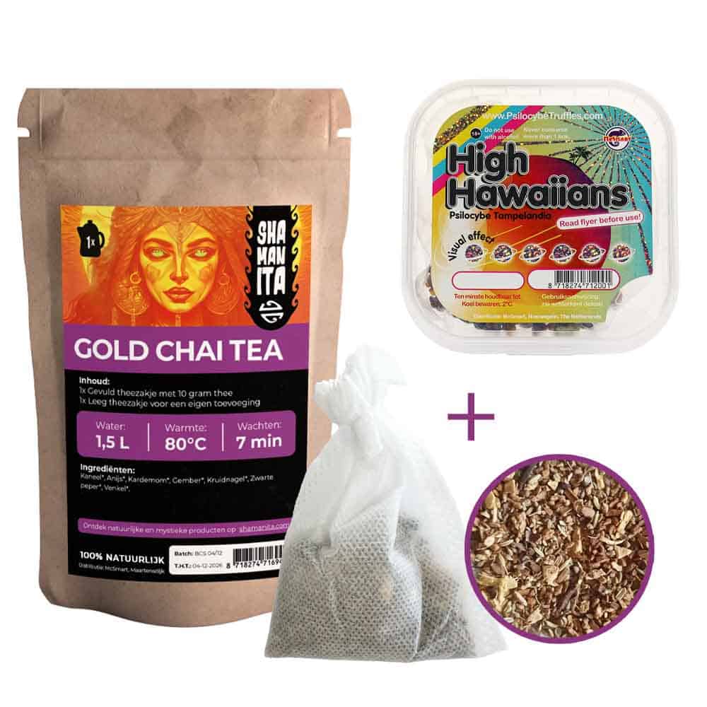 Hero Trip Tea: High Hawaiians 25 grams Gold Chai Tea