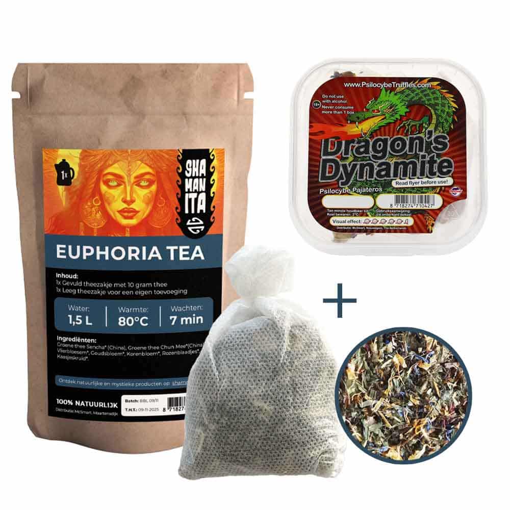 Tripping Tea: Dragon’s Dynamite 20 grams Euphoria Tea