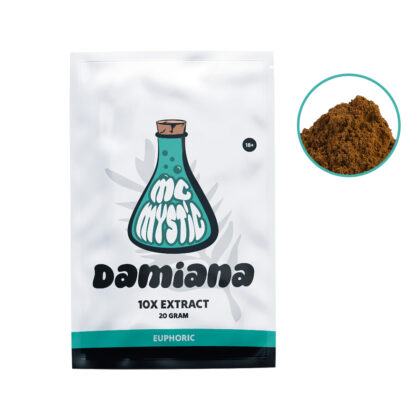 Damiana front view + contents