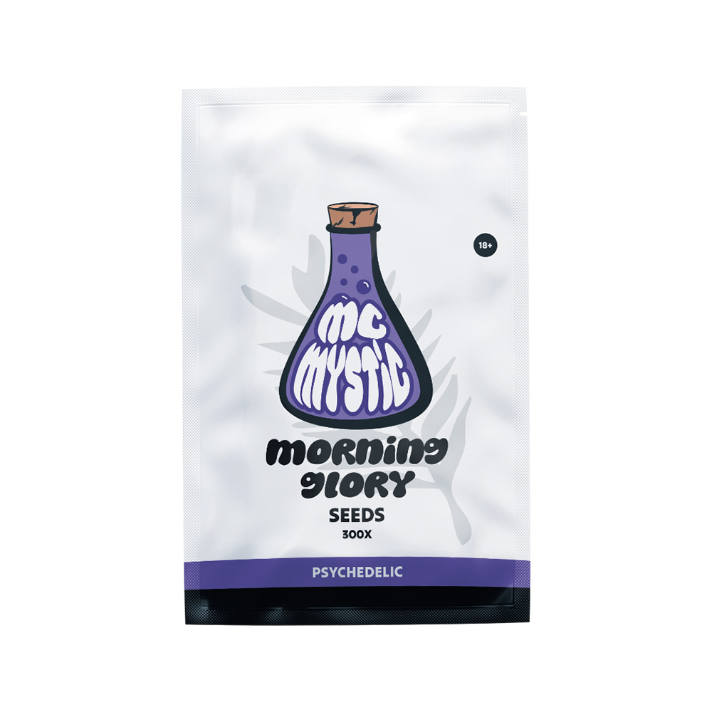 Morning Glory seeds Front view + McMystic